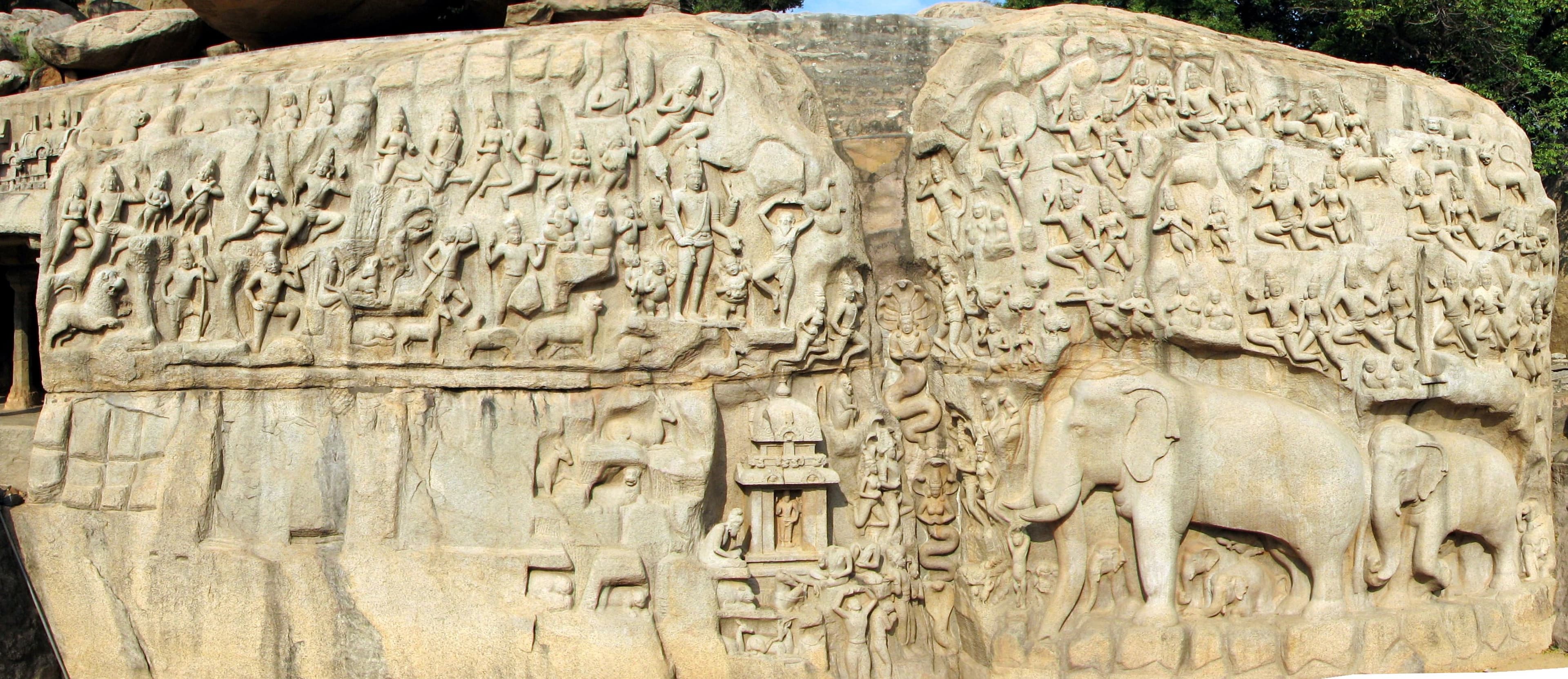 Descent of the Ganges, Mamallapuram